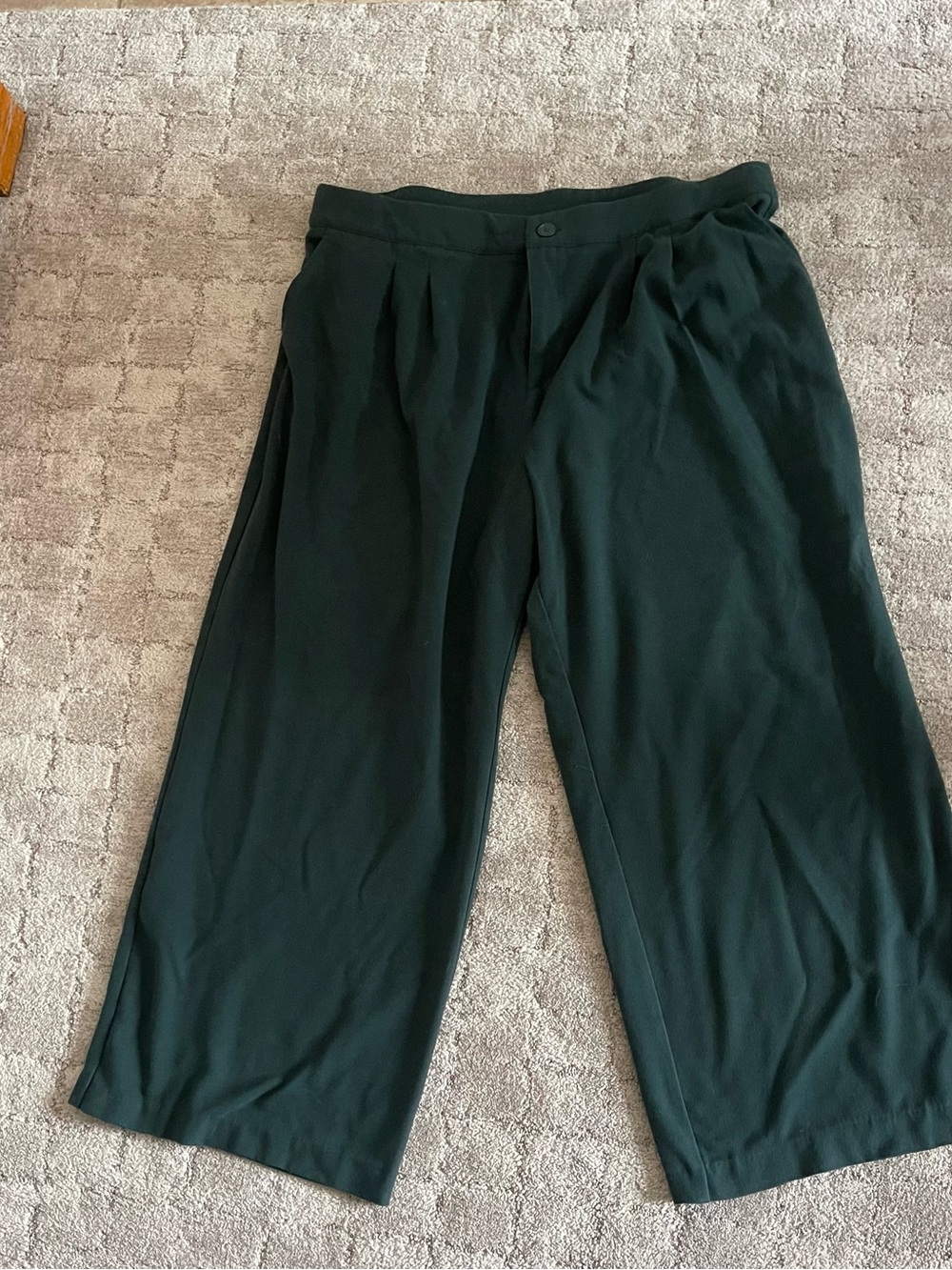 Torrid Forest Green Wide Leg Trousers